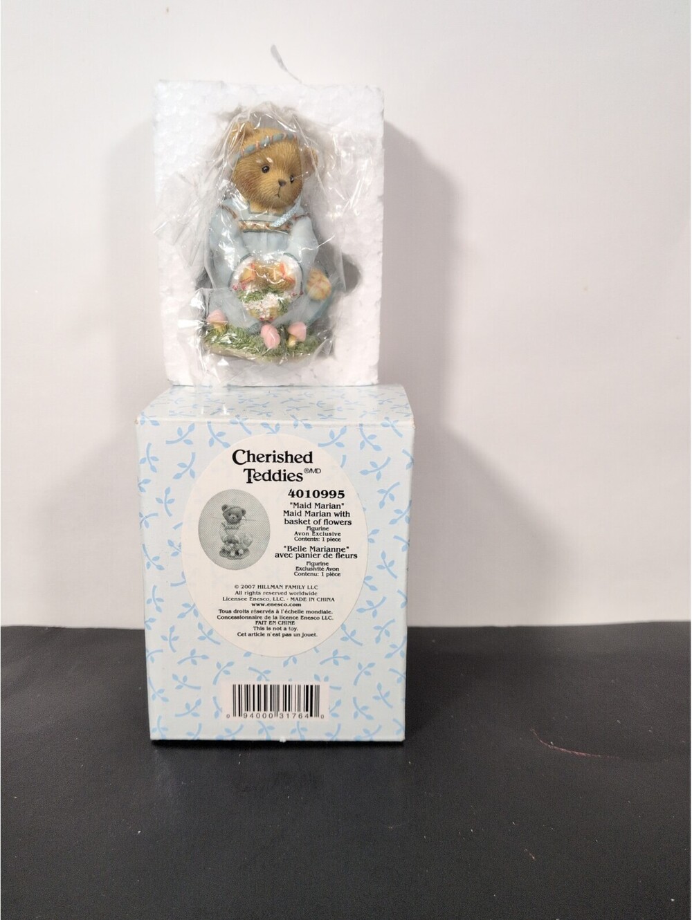 Cherished Teddies 2007 Avon Exclusive Bear with Headband 4010995 Collector Teddy